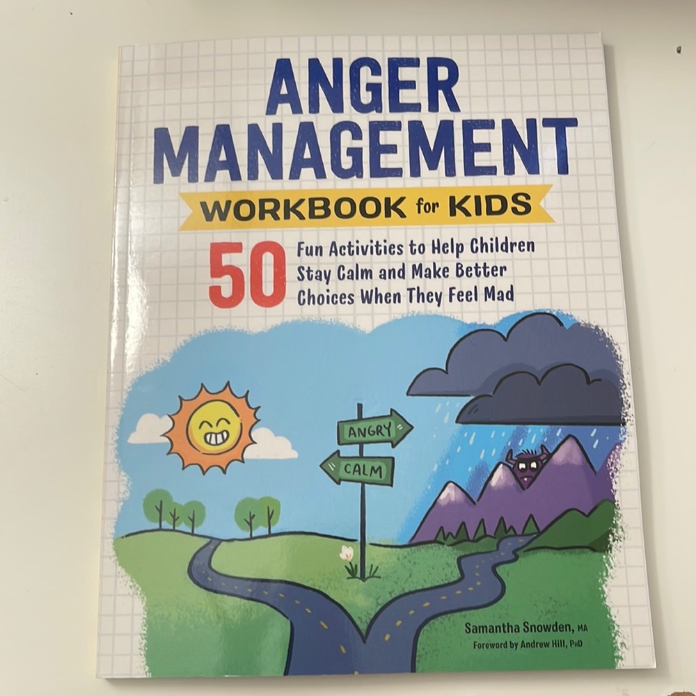 anger management workbook for kids